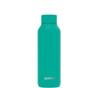 Quokka Botella térmica Solid Jade Green de acero inoxidable 510 ml - Doble pared al vacío, 12 h caliente y 18 h fría, boca ancha, tapa antigoteo, idea de regalo