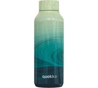 Quokka Botella térmica Solid Ocean de acero inoxidable 510 ml - Doble pared al vacío, 12 h caliente y 18 h fría, boca ancha, tapa antigoteo, idea de regalo