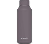 Quokka Botella termo de acero inoxidable Gris sólido 510 ml
