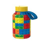 Quokka KIDS BOTELLA TERMO SOLID CON COLGADOR COLOR BRICKS 330 ML