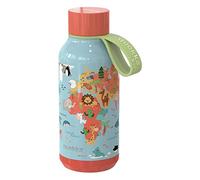 Quokka KIDS BOTELLA TERMO SOLID CON COLGADOR MAP OF LIFE 330 ML