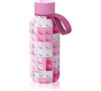 Quokka Solid Kids botella termo con presilla Pink Bricks 1 ud