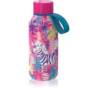 Quokka Solid Kids botella termo con presilla Zebras 330 ml