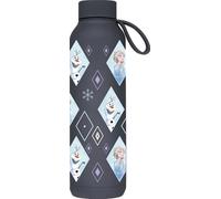 QUOKKA SOLID X DISNEY | BOTELLA TÉRMICA DE ACERO INOXIDABLE DOBLE PARED CON COLGADOR | FROZEN DIAMOND