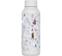QUOKKA SOLID X DISNEY | BOTELLA TÉRMICA DE ACERO INOXIDABLE DOBLE PARED | FROZEN FOREST