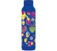 QUOKKA SOLID X MARVEL | BOTELLA TÉRMICA DE ACERO INOXIDABLE DOBLE PARED | AVENGERS NEON