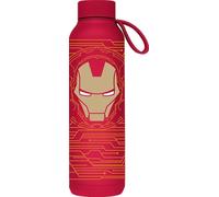 Quokka SOLID X MARVEL | BOTELLA TÉRMICA DE ACERO INOXIDABLE DOBLE PARED CON COLGADOR | IRON MAN