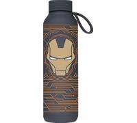 Quokka SOLID X MARVEL | BOTELLA TÉRMICA DE ACERO INOXIDABLE DOBLE PARED CON COLGADOR | IRON MAN
