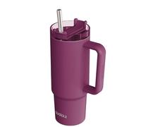 QUOKKA TAZA TERMO ACERO INOXIDABLE STREAM BURGUNDY 950 ML
