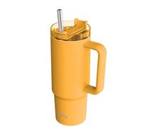 QUOKKA TAZA TERMO ACERO INOXIDABLE STREAM SAFFRON YELLOW 950 ML