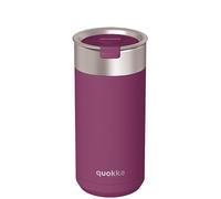 QUOKKA VASO CAFE TERMICO ACERO INOXIDABLE BOOST BURGUNDY 400 ML