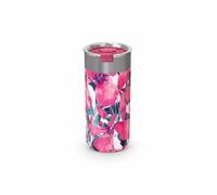 QUOKKA VASO CAFE TERMICO ACERO INOXIDABLE BOOST PINK BLOOM 400 ML