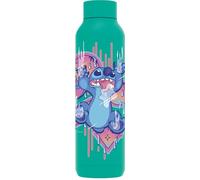 Quokka x DISNEY | BOTELLA TERMO ACERO INOXIDABLE | SOLID JADE GREEN 630 ML STITCH DRIP