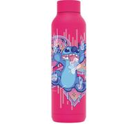 Quokka x DISNEY | BOTELLA TERMO ACERO INOXIDABLE | SOLID RASPBERRY PINK 630 ML STITCH DRIP