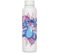 QUOKKA x DISNEY | BOTELLA TERMO ACERO INOXIDABLE | SOLID WHITE 630 ML STITCH DRIP