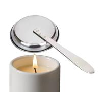 Quorvex Apagavelas con Mango Largo - Herramienta De Acero Inoxidable para Apagar Velas - Resistente Al Calor para Exterior Camping Hogar Chimenea Picnic