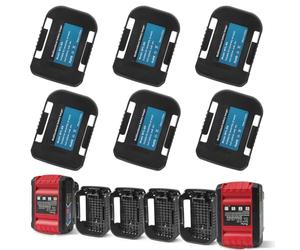 QUPERR 6 Soportes para baterías compatibles Bosch Professional 18V