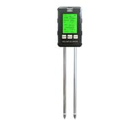 Qusedwey Probador de Suelo Multifuncional 6 en 1 Fertilidad del Suelo PH Temperatura Humedad Luz Solar Detector de Humedad del Aire para Jardinería
