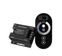 Qutsvosh Controlador de AtenuacióN TáCtil LED PortáTil 6 Teclas Control Remoto InaláMbrico RF Tira de Luz MonocromáTica LED Dimmer 12-24V 18A