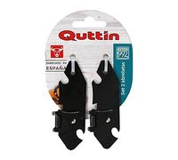 Quttin 46968 Set 2 Abrelatas Pavonados, 8 cm
