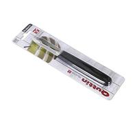 Quttin 55443 Cuchillo Pelador Doble Filo 7 cm, Negro