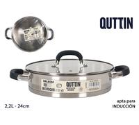 Quttin Cacerola Baja Heleom 24cm 2.2L