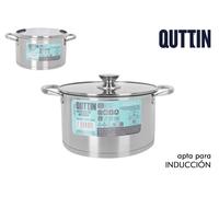 Quttin Cacerola Hermes 24cm (5,5L) Acero Inoxidable