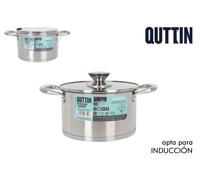 Quttin Cacerola Hermes Acero Inoxidable 18cm 2,8L (Pack de 6)