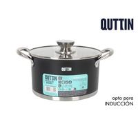 Quttin Cacerola Hermes Matt Acero Inoxidable 20cm (3L)
