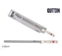 Quttin Cuchillo para Jamón Sybarite 28cm (Pack de 16) de color rojo y marfil Ivory Sybarite