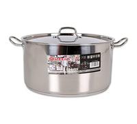 OLLA + TAPA ACERO IND 34CM/0,8MM/16L QUTTIN HOTEL