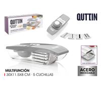 Quttin Mandolina de 5 Funciones con Depósito