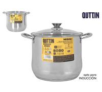 Quttin Olla New Neron 28cm 14L Acero Inoxidable