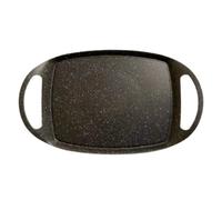QUTTIN - Parrilla Antiadherente Plancha Lisa-Plana Especial Induccion Adpto, a Todo tipo cocinas | Amystyle