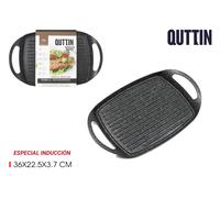 Quttin Parrilla Rectangular Grill 36x22.5x3.5cm