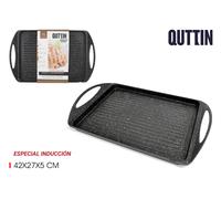Quttin Parrilla Rectangular para Grill 45x27x4.5cm (Pack de 6)