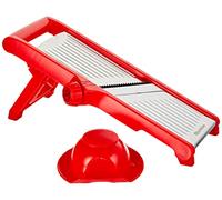 Quttin S2201765 Mandolina-Rallador 3 En 1, Rojo, 40 x 17 x 3 cm