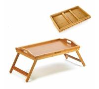 Quttin S2201959 Bandeja de Cama Plegable Bambu (50 X 30 cm)