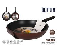 Quttin Sartén de Aluminio Forjado 30cm con Soft Full Saha