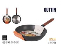 Quttin Sartén de Aluminio Forjado Doha 26 cm