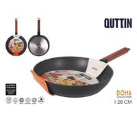 Quttin Sartén de aluminio forjado Doha 28 cm