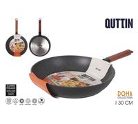 Quttin Sartén de Aluminio Forjado Doha 30 cm