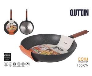 Quttin Sartén de Aluminio Forjado Doha 30 cm