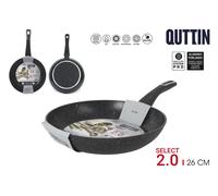 Quttin Sartén Soft T.Ind.Select 2.0 de 26 cm (Pack de 6)