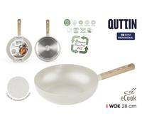 Quttin Sartén Wok ECOOK 28cm