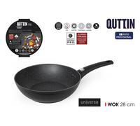 Quttin Sarten Wok Universe 28cm, Pack de 6 unidades
