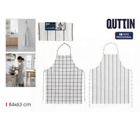 Quttin Set de 24 Delantales de Cocina de Algodón 84x63 cm