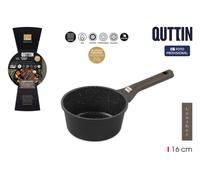 Quttin Set de 6 Cazos de Aluminio 16cm Leather para Inducción