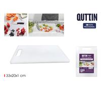 Quttin Tabla de Cortar Profesional 33x20x1 cm, Pack de 18 unidades