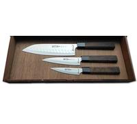 Quttin TAKAMURA Set 3 Cuchillos Cocina Estilo Japonés